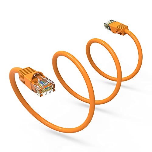 Cable Ethernet Cat 6 UTP 1 pie naranja pack 20 miniatura 3