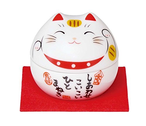 彩絵わらべ招き猫(ひと招き)(小物入れ) AM-Y7525