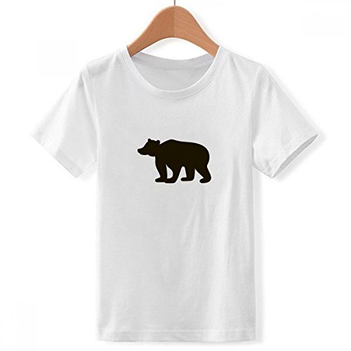 T-shirt ours noir mignon, le cadeau d'anniversaire idéal pour un garçon