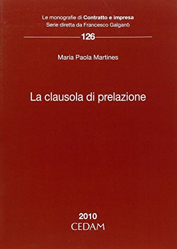 Clausola prelazione