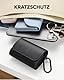 soundcore von Anker, Reise-Etui für AeroFit Serie, für alle AeroFit Earbuds, Kratzfest, tragbar, mit magnetischem Verschluss, in Schwarz