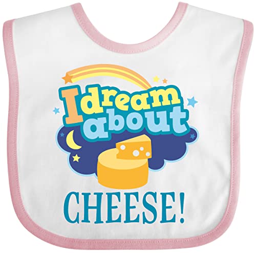 inktastic Dream About Cheese Baby Bib