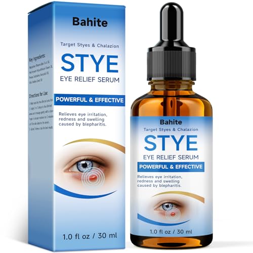 Stye Eye Treatment, Eye Stye Remover Drops, Gentle Relief for Chalazions, Blepharitis, Eyelid Bumps, Natural & Non-Irritating, Fast Acting Soothing, 30ml