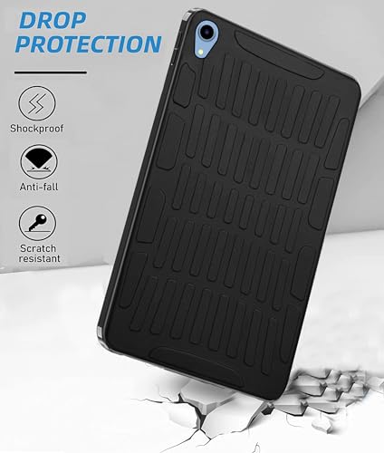 Image of TGK Rugged Back Cover for Ipad 10Th Gen 10.9 Inch 2022 (A2757 / A2777 / A2696) iPad A16 11.0 inch 2025 Case Black