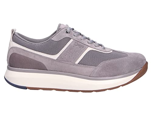 JOYA David II Men's Grey Leather Casual2