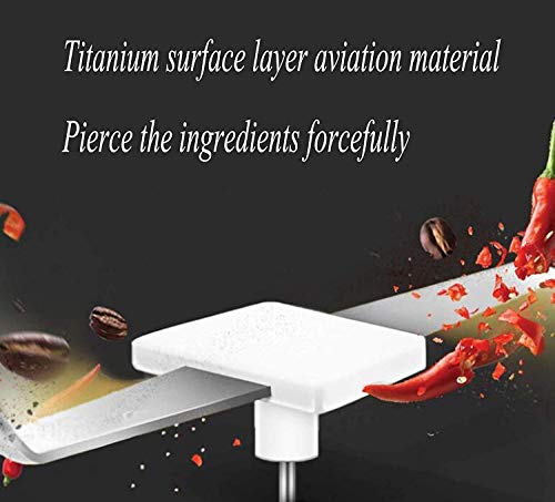 ZOUSHUAIDEDIAN Kaffeemühle Electric - Einfache Touch Kleine und kompakte Klingenmühle - Automatische… – Bild 7