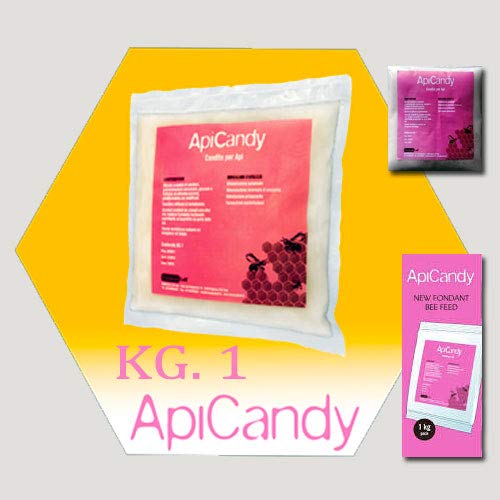 CANDITO per API ApiCandy alimento zuccherino per Apicoltura da kg. 1 (Scatola da 12 Pezzi)