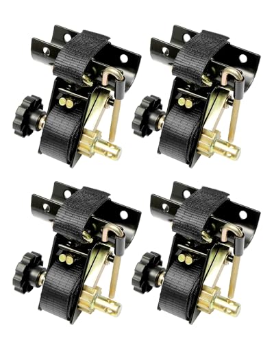 Ladder Rack Ratchet Straps with J-Hook (4PCS), 2