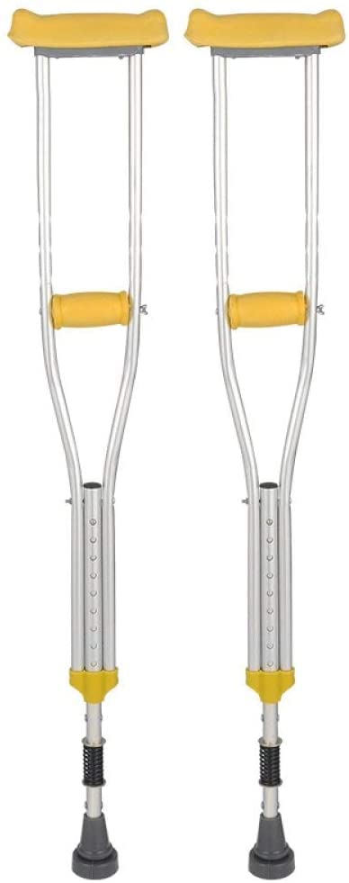 Béquille aluminium adulte rétractable légère sous-axillaire handicapé
