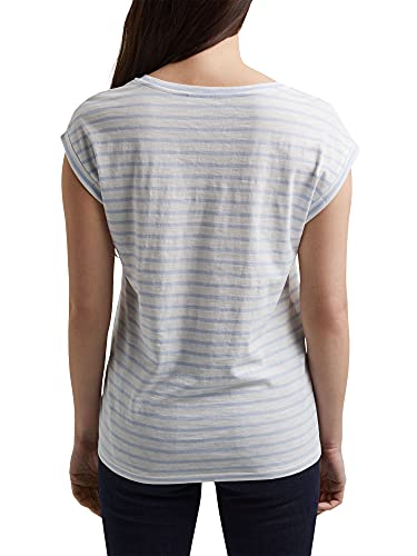 ESPRIT 021ee1k338 T-Shirt, 435/blu Pastello, XS