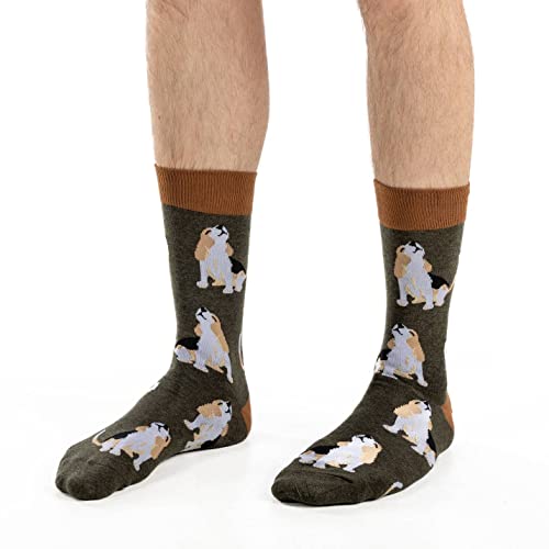 Good Luck Sock Men's Dog Socks, Adult2