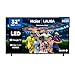 Haier Direct LED Full HD H32K85FFX - 32", Smart TV, Google TV, Dolby Audio, HDR 10, Smart Remote Control, Google Assistant, Procesador Quad Core, Bluetooth 5.1, DBX TV, HDMI 2.1 x 4, Sin Marcos, 2025
