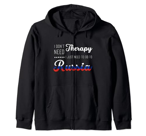 Funny Russia Summer Vacation Travel Souvenir Quote Viajero Sudadera con Capucha