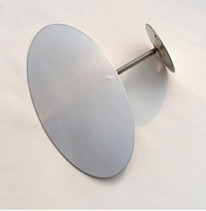 BIGBESTENGINEERING - Steel Shoe Display Stand, Round Base, Pack of 20, Steel 1