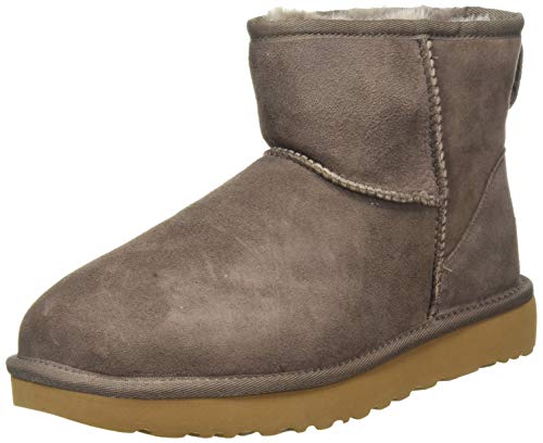 UGG Female Classic Mini II Classic Boot, Grey, 5 (UK)
