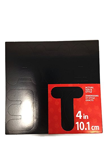 Die Cut Letter Set, Poster Letters & Bulletin Board Pop Outs ; 4 Inch Letter Set Includes 69 Upper Case Characters And Numbers Of Each Color: Black, Green. Yellow, Blue, 276 Total Pieces Set #TOP1