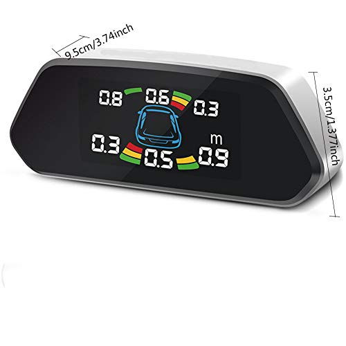 WZQ High-end Stylish car reversing Radar, with LCD Digital Display, high-Definition Color Screen