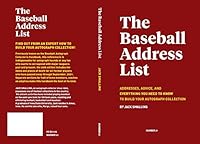 The Baseball Address List #21 0578994747 Book Cover