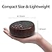 White Noise Machine,Sleep Sound Machine with 27 Soothing Sound,Timer, Fan Rain lullabies Sound for Sleeping,Protable Sound Machine for Kids Baby Adult Home Office Nursery Travel(DrakBrownWoodGrain)