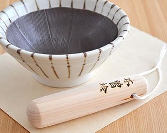 4.7" Japanese Cypress Hinoki Pestle Surikogi Made in Japan