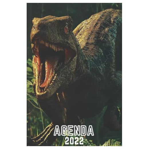 Agenda 2022 Dinosaurio: Semana vista | Dinosaurio |12 meses enero a diciembre 2022 . Planificadora diaria y mensual | organizador semanal | regalo para hombre y mujer calendario