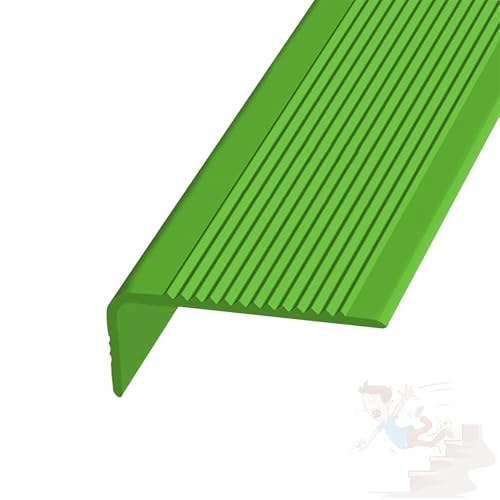 Protection de bord d'escalier antidérapante en L contre les chutes de bois