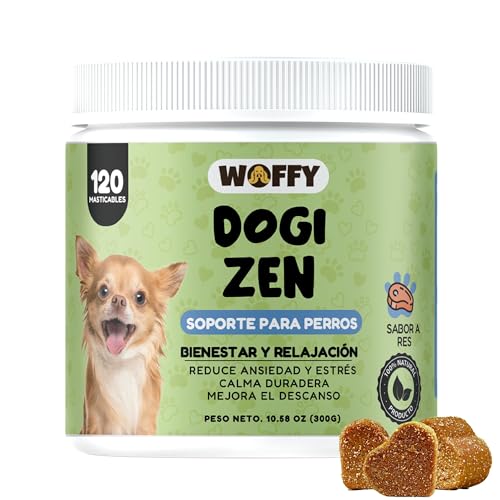 Woffy Dogizen | Calmante y Relajante Natural para Perros con...