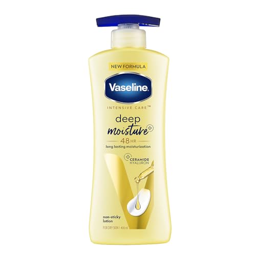 Vaseline Deep Moisture Body Lotion |For Dry Skin | Cushion Soft S...