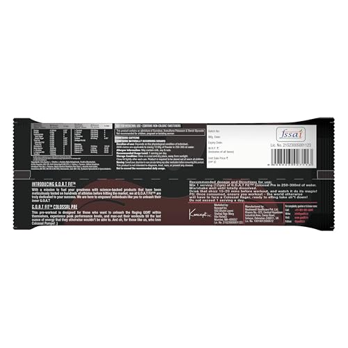 Image of Colossal Pre | PreWorkout Powder (Strawberry Kiwi, 12gm - Single Serving) 200mg Caffeine 3.5g Beta-Alanine 3g Citrulline 1.5g Arginine 1g Creatine with Himalayan Pink Salt