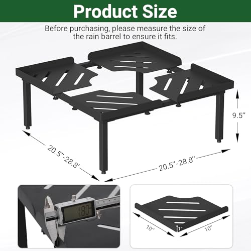 Image of 45-100 Gallon Rain Barrel Stand