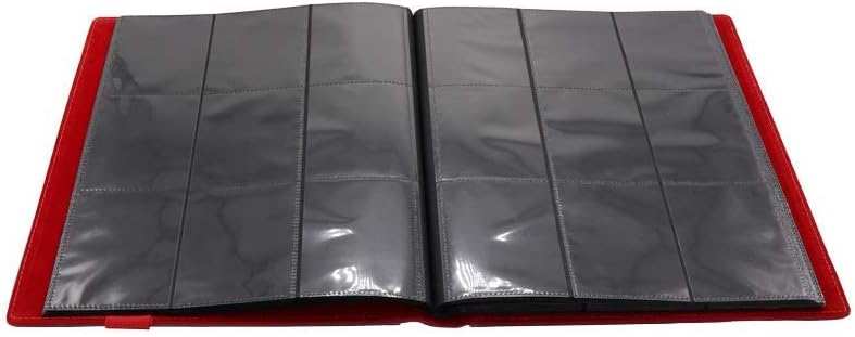 Dex Protection Card Binder 9 | Stores 360 Gaming Cards | Includes 20 Side Loading Card Pages | 9 Card Page Format |Band Closure | Smooth Matte Padded Finish | Velvet Lined Interior