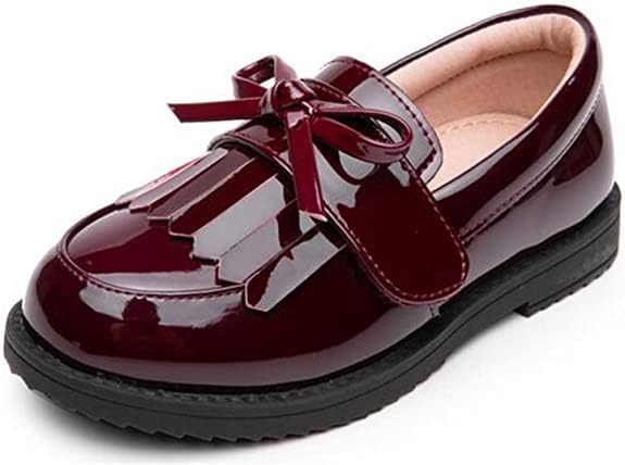 Image of kkdom Girl's Classic Tassel School Uniform Shoes British Style Oxford Shoes