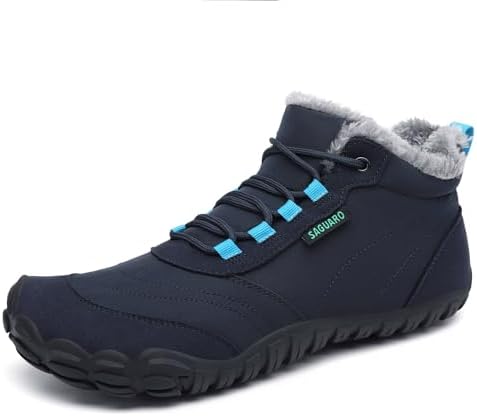 SAGUARO Barefoot Botas Invierno Cálido Botines Nieve pour Hombre ...