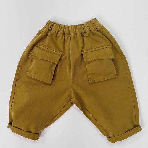 Boys Casual Cargo Pants for Daily Wear Comfortable Trousers for Outdoor Activities Perfect for Ages 1-7 Versatile3