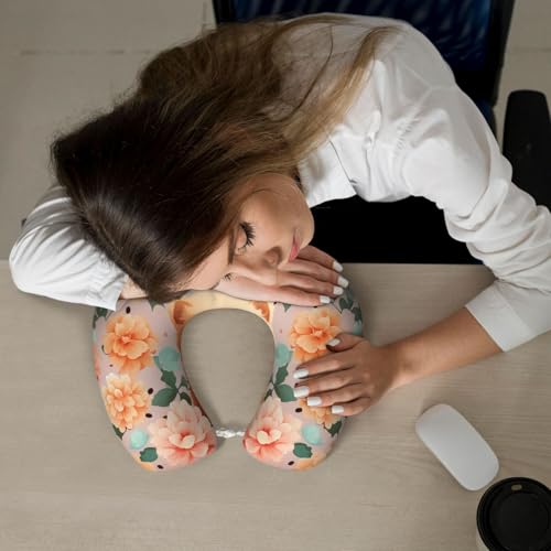 Almohada de espuma viscoelástica para viaje tamaño pequeño miniatura 7