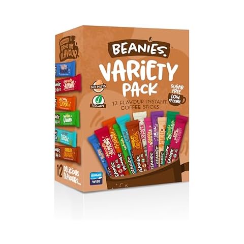 Beanies Mixed Flavoured Instant Coffee Variety Pack Cover