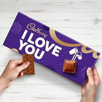 Cadbury Dairy Milk I Love You Gift Chocolate Bar Extra-Large 850g