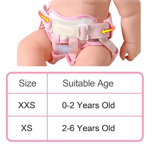 Faja para Hernia Inguinal para Bebé Ajustable con 4 Almohadillas miniatura 2