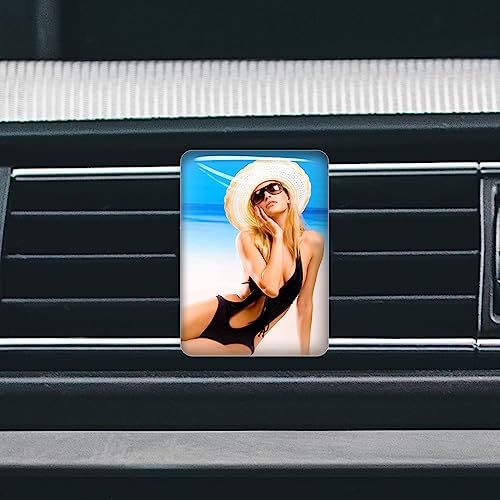 Custom Car Vent Accessories with Photo and Text Custom Air Vent Clips for Women Men Boy Girl