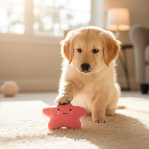 Juguete de Peluche Estrella para Perro con Sonido miniatura 5