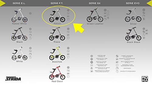 Strida Roma Strida Kelvin - Bici Pieghevole con