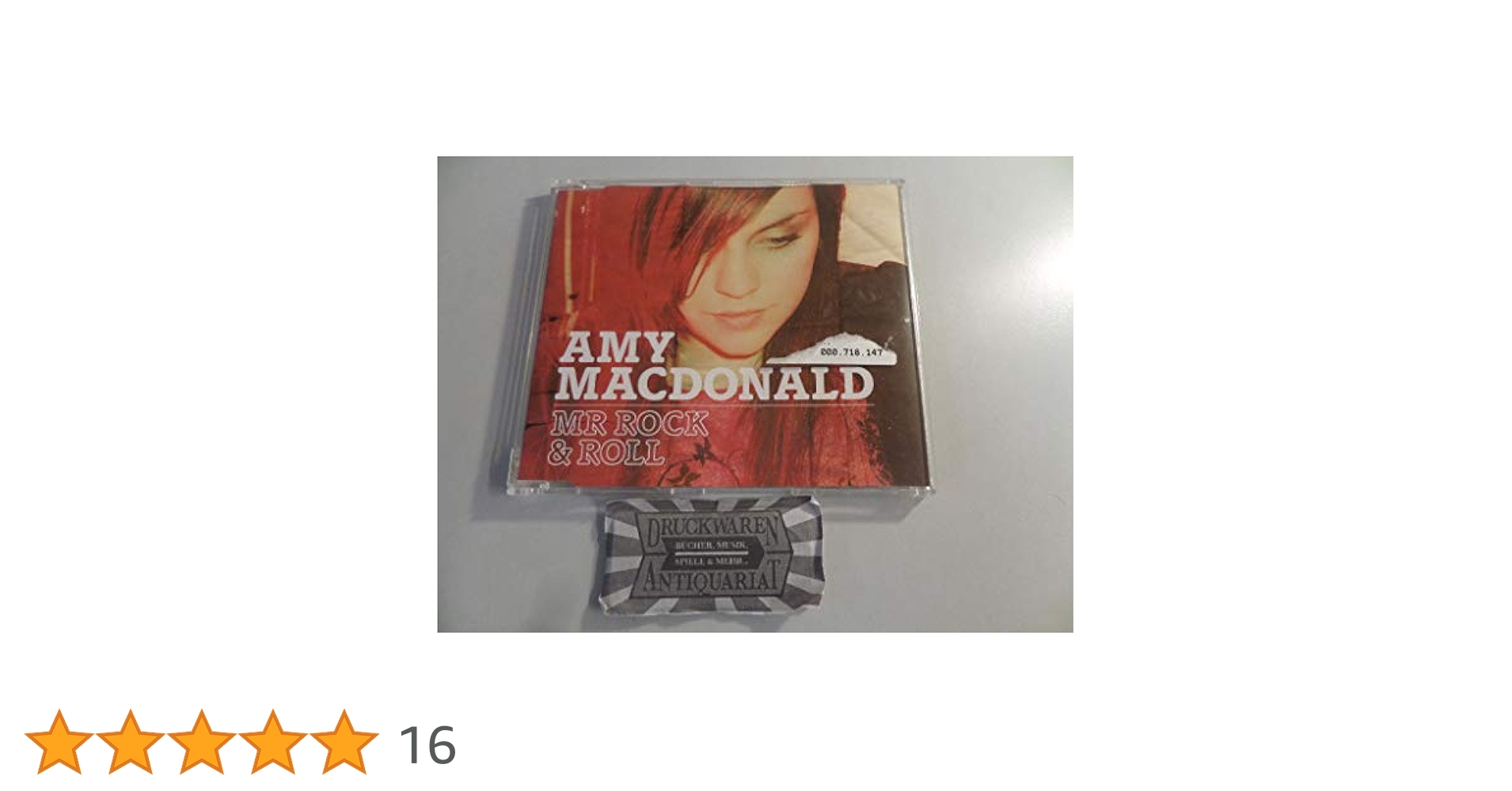 Amy MacDonald ‎Mr Rock & Roll 7インチ レコード Amy MacDonald