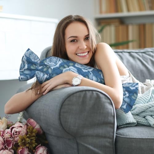 Almohada de espuma viscoelástica con funda tipo caramelo miniatura 7