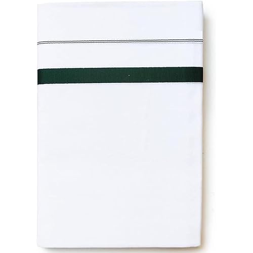 Shemass™ Men's Cotton White Dhoti with Elegant Color Border(1.8 mtrs single layer)