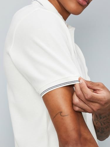 Image of Max Men Regular Fit Solid Polo T-Shirt