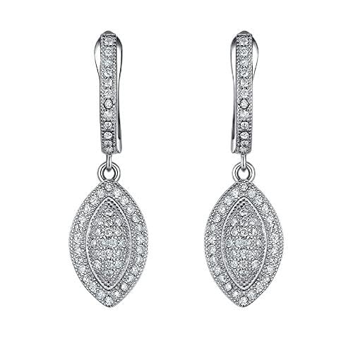 Boucles d'oreilles Wen argentées pour sublimer vos tenues de bureau et soirées