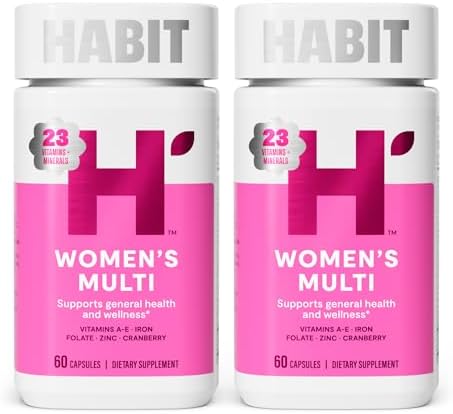 Habit Womens Multi Supplement 2 Pack (120 Capsules) - New Look, S...