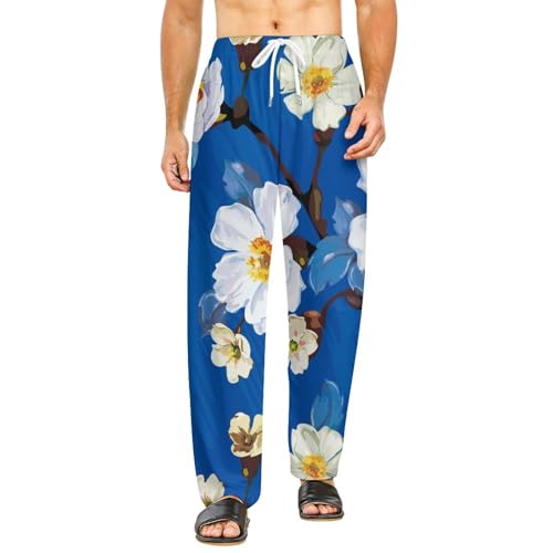 Fleur Blanche pantalon de nuit fluide résolvant l'inconfort des vêtements trop serrés S