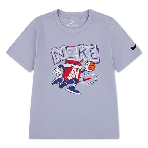 Nike NKB Chalky Boxy BBALL Tee para el patio del colegio y partidos de baloncesto diarios