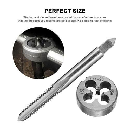 ULTECHNOVO 1 Conjunto de Matriz de Torneira à Direita para Rosqueamento E Re-Rosqueamento